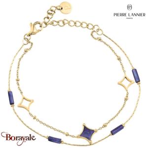 Bracelet Nebulia Pierre Lannier BJ26A1261 acier poli de couleur or