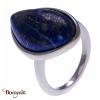 Bague Yola Nature Galet Acier poli IG-141-60