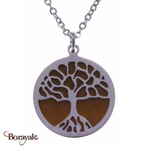 Collier œil de tigre Collection Arbre de vie YOLA NATURE