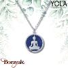 Collier Yola Nature Bouddha Acier poli IG-495