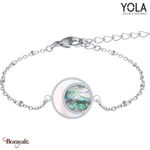 Bracelet Yola Nature Féminité Acier poli IK-381