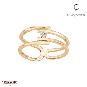 Bague, La Garçonne Diamant Femme, collection Délicate entrevue, Taille 54