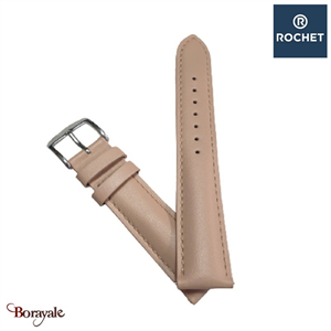 Bracelet Rochet France New York 12 mm de couleur : rose poudré 3011230XS