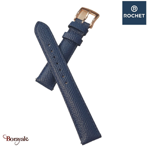 Bracelet Rochet France Danielli 16 mm de couleur : marine 3321606A