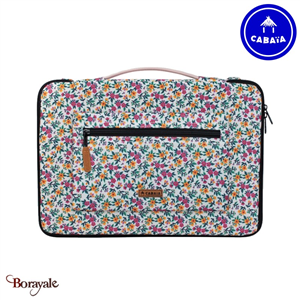 Housse ordinateur Cabaïa 15 pouces, The Loop,  en Nylon 900D recyclé