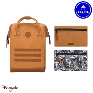 Sac à dos medium Cabaïa Adventurer Moscou en Nubuck vegan