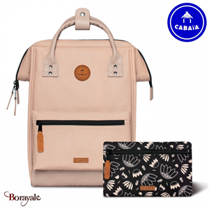 Sac à dos medium Cabaïa Adventurer Fortaleza en Polyester Tressé