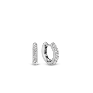 Boucles d'oreilles TI Sento Collection : Milano Argent plaqué platine 7210ZI