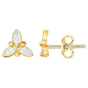 Boucles d'oreilles, Gemstar Brand Femme, collection Borayale plaqué Or