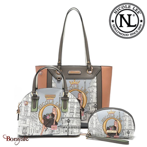 Set 3 pièces Trio Nicole Lee Ligne : Dreaming the city