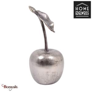 Cerise 30 cm argent antique Home Edelweiss collection : Astrid