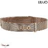 Bracelet Liu Jo femme, Collection : Milan Mesh Rose doré LJ1047