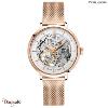 Montre PIERRE LANNIER Collection AUTOMATIQUE doré rose milanais Femme