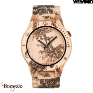 Montre en bois WEWOOD ALLIUM Palm Beige 70351-220