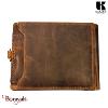 Porte cartes 2 en un KASZER collection Oregon Marron naturel 512804-MC6