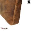 Sac bandoulière KASZER collection Nevada Marron naturel clair touché velours 208
