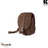 Sac bandoulière KASZER collection Wyoming brun naturel moyen 20623-C6