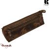 Trousse d'écolier KASZER collection Oregon Marron naturel 540204-C6