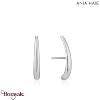 Luxe Minimalism, Boucles d'oreilles Argent plaqué rhodium  ANIA-HAIE E024-05H