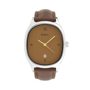 Montre KELTON Grande Colorama double choco quartz Unisexe 9124932