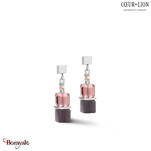 Nuance: 751, Boucles d'oreilles Géo cubes par Cœur de Lion