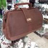 Sac docteur Kaszer collection Kansas en cuir de buffle marron 20051-C6