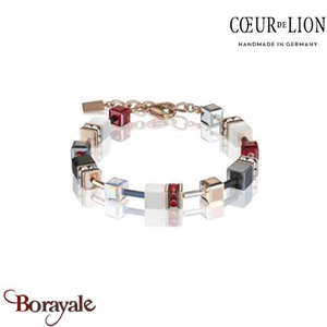 Nuance: 0300 Bracelet Cœur de lion with European Crystals bijoux
