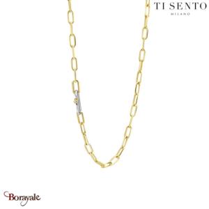 Collier TI Sento Signature femme 34024SY/48