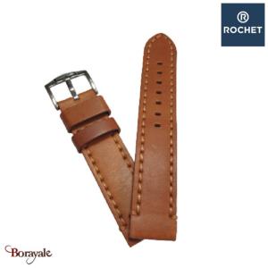 Bracelet Rochet France Kansas 20 mm de couleur : caramel 7432004ST