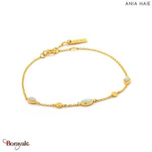 Mineral Glow, Bracelet Argent plaqué Or 14 carats ANIA-HAIE B014-02G