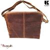 Besace Gibecière KASZER collection Wyoming marron naturel 20307-C6