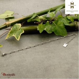 Bracelet en acier Merveilles du monde