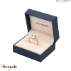 Bague Paul Hewitt Anchor acier plaqué or rose PH-FR-ROPE-R-56
