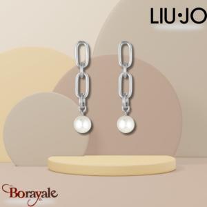 Boucles d'oreilles Liu Jo femme, Collection : Pearls Argenté LJ1733