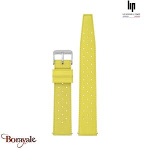 Bracelet de montre Lip Tropic jaune 20 mm 675454