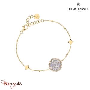 Bracelet LUNELIA Pierre Lannier BJ30A1211 acier poli de couleur or