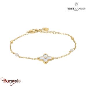 Bracelet RUBYA Pierre Lannier BJ23A1201 acier poli de couleur or