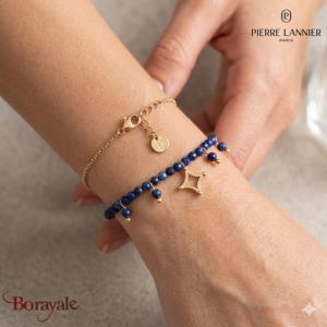 Bracelet TESSERA Pierre Lannier BJ27A1261 acier poli de couleur or
