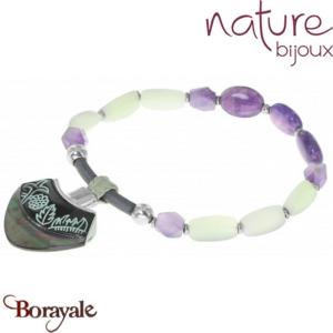 Collection Nymphéas, Bracelet NATURE Bijoux 13--29746
