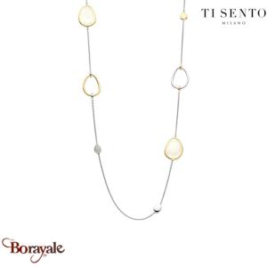 Collier TI Sento Nacre femme 34102MW-80