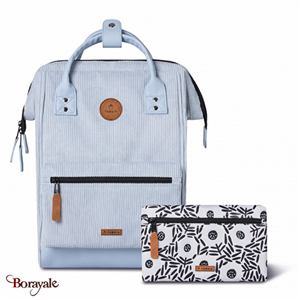 Sac à dos medium Cabaïa Adventurer Bodrum en Velours recyclé