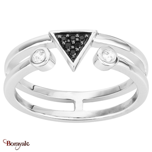Bague, Gemstar Brand Femme, collection Borayale argent 925