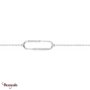 Bracelet, Gemstar Brand Femme, collection Borayale argent 925
