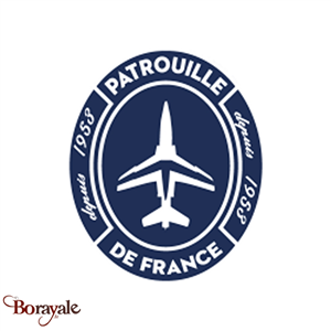 Patch Patrouille de France Blason Bleu Marine