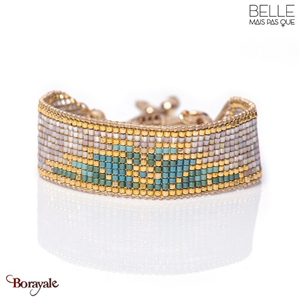 Bracelet -Belle mais pas que- collection Golden Pistachio B-1794-PISTA