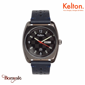 Montre KELTON RC 22 Damier noir quartz Homme 9121032