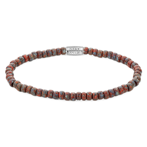 Bracelet Rebel & Rose Collection : Glass Rocks Red Jazz Taille L RR-40117-S-L