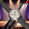 Montre AKTEO Art - Musique Clarinette 38 mm argent ronde AMu36