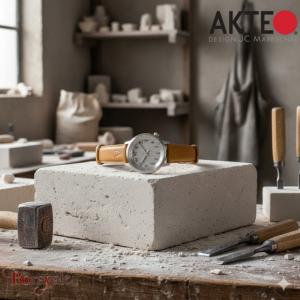 Montre AKTEO Iconique Crazy Gazzy 38 mm argent ronde IIc24