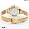 Montre PIERRE LANNIER Collection ECHO Cadran Argenté Bracelet Acier Milanais Dor